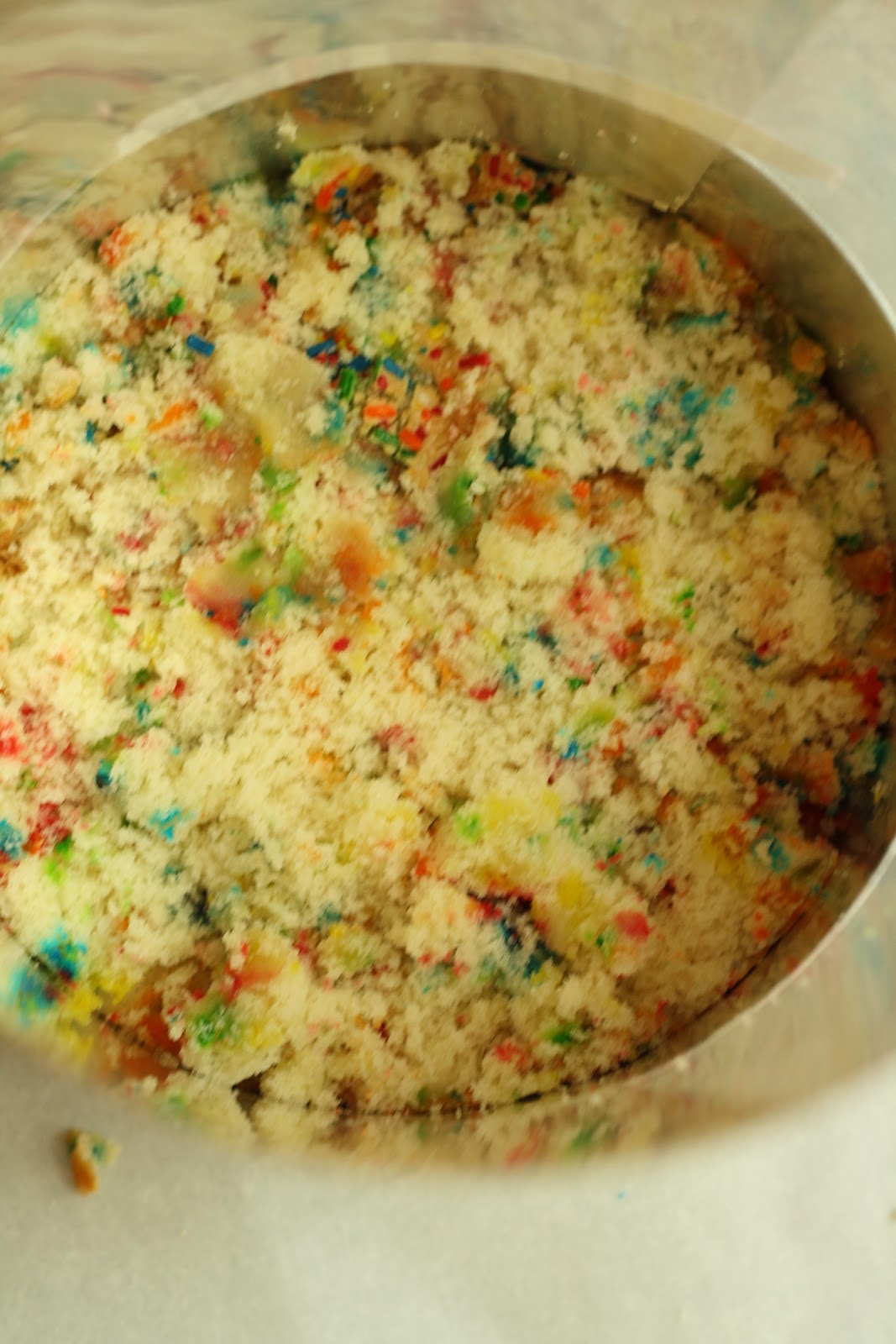 Funfetti Birthday Layer Cake from Momofuku Milk Bar hummingbird high