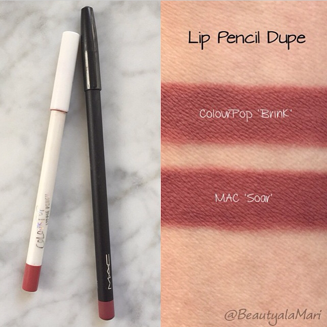 Dupethat MAC Soar Lip Pencil Dupes