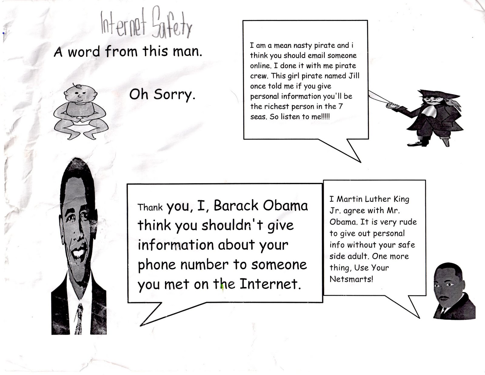 Cartoon Internet Safety