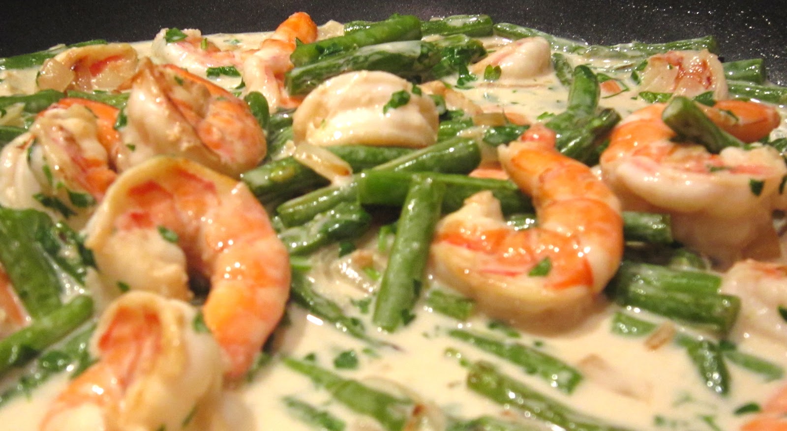 Lulu B's Kitchen SHRIMP IN COCONUT MILK With a Thai Twist