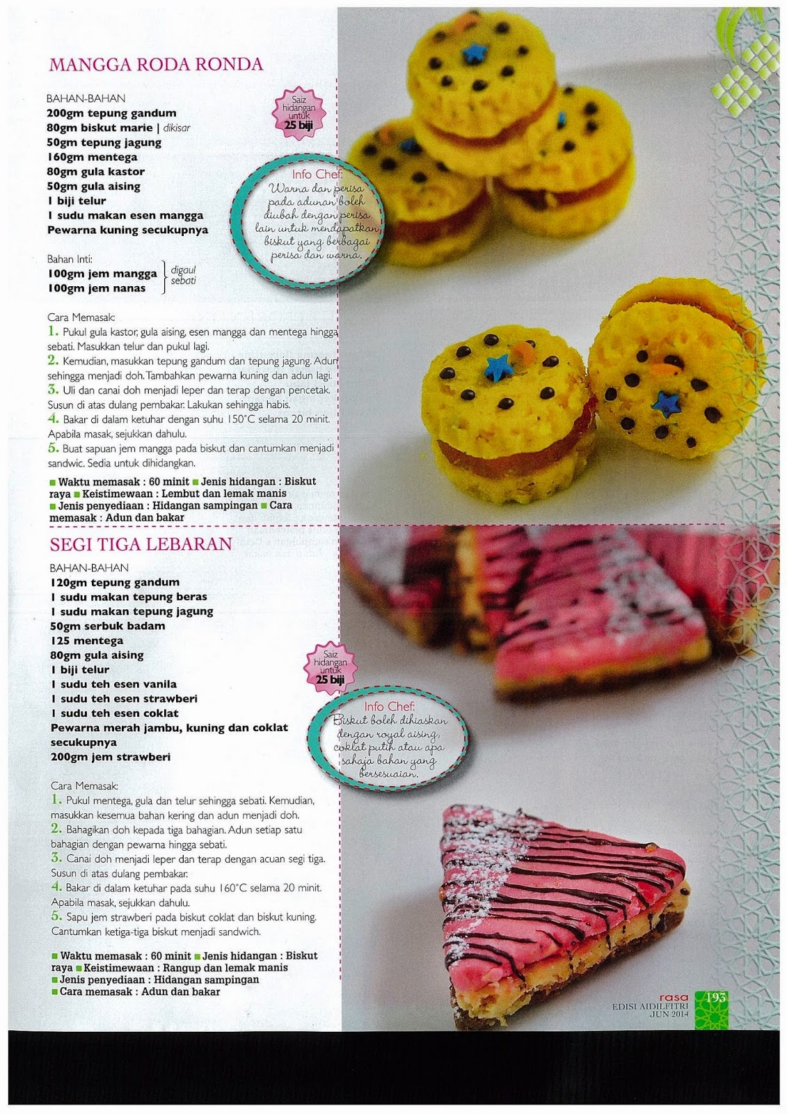 Chef Obie Kelas Masakan 1001 Info Resepi Majalah Rasa