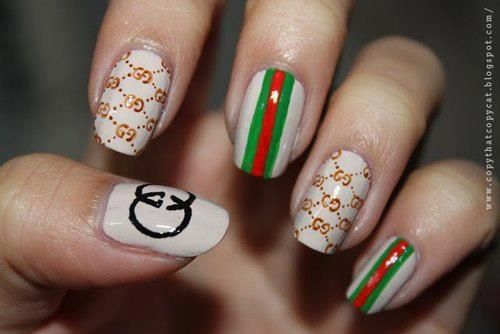 Picturi Pe Unghii Modele Unghii 2015 Gucci Style