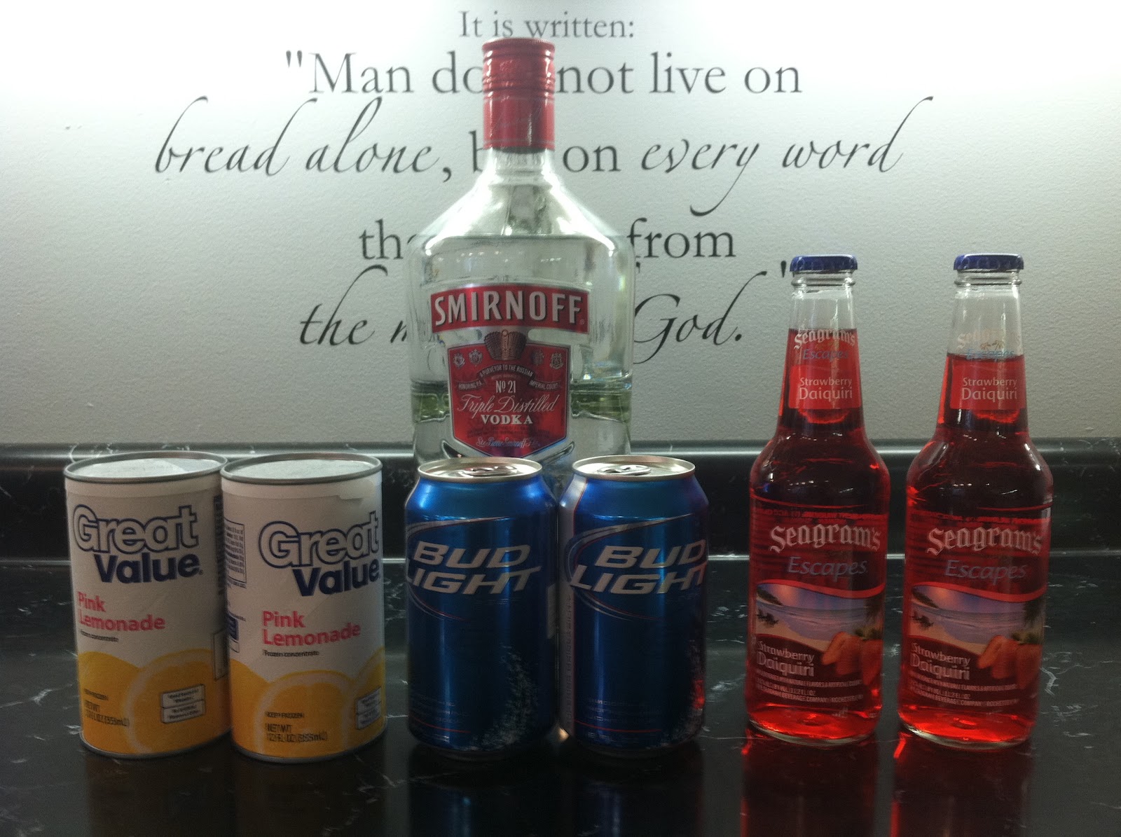 The Smart Momma Pink Vodka Daiquiri Light