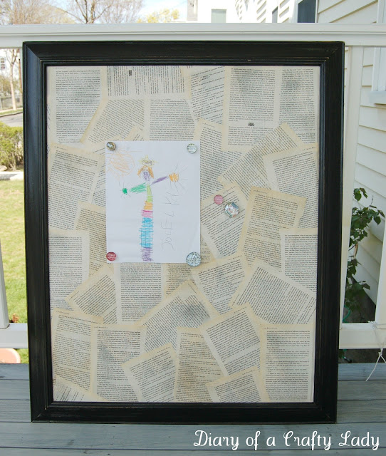 Diary of a Crafty Lady Framed Board