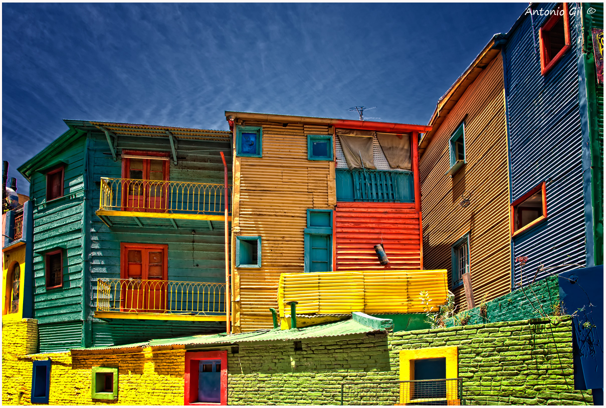 MISCELÁNEA DE IMÁGENES Barrio de Boca (B. Aires)