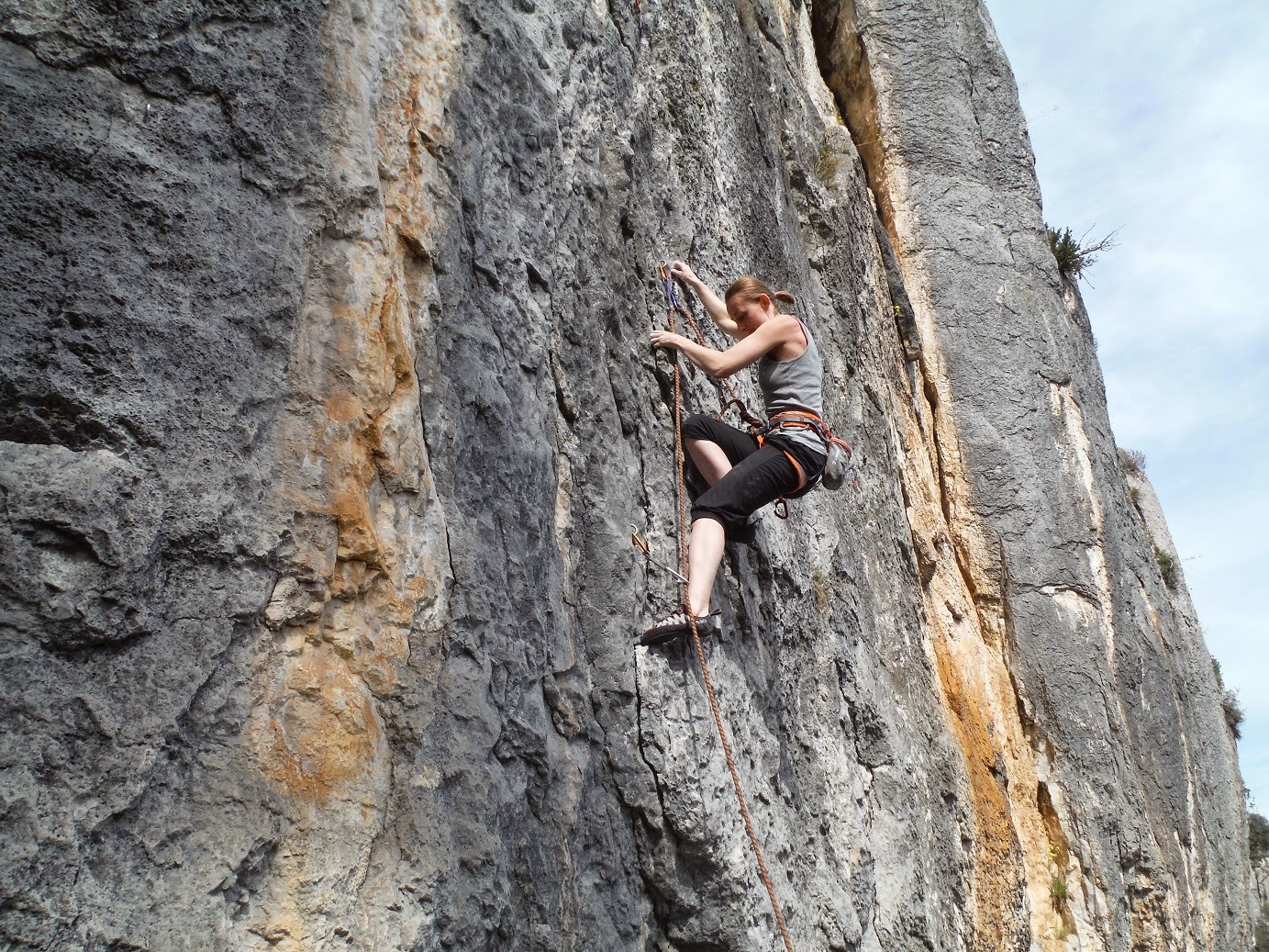 TEAMASCENT infoteamascent.co.uk Rock climbing in the Ardeche, France