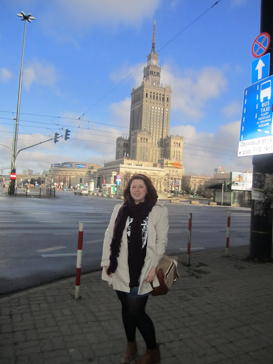 Me and the Palace of Science & Culture - Warsaw