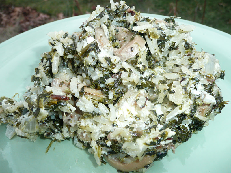 Everyday Dutch Oven Cheesy Wild Rice Casserole