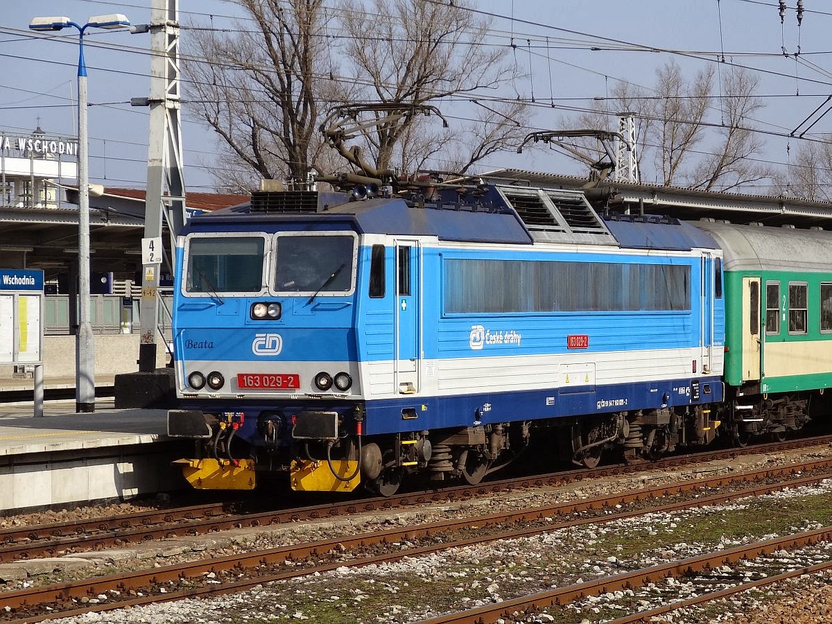 Beata czyli elektrowóz Škoda 163 029-2
