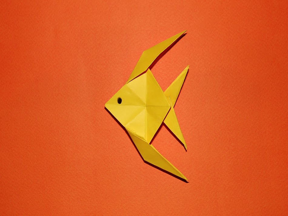 origami fish arts crafts ideas movement