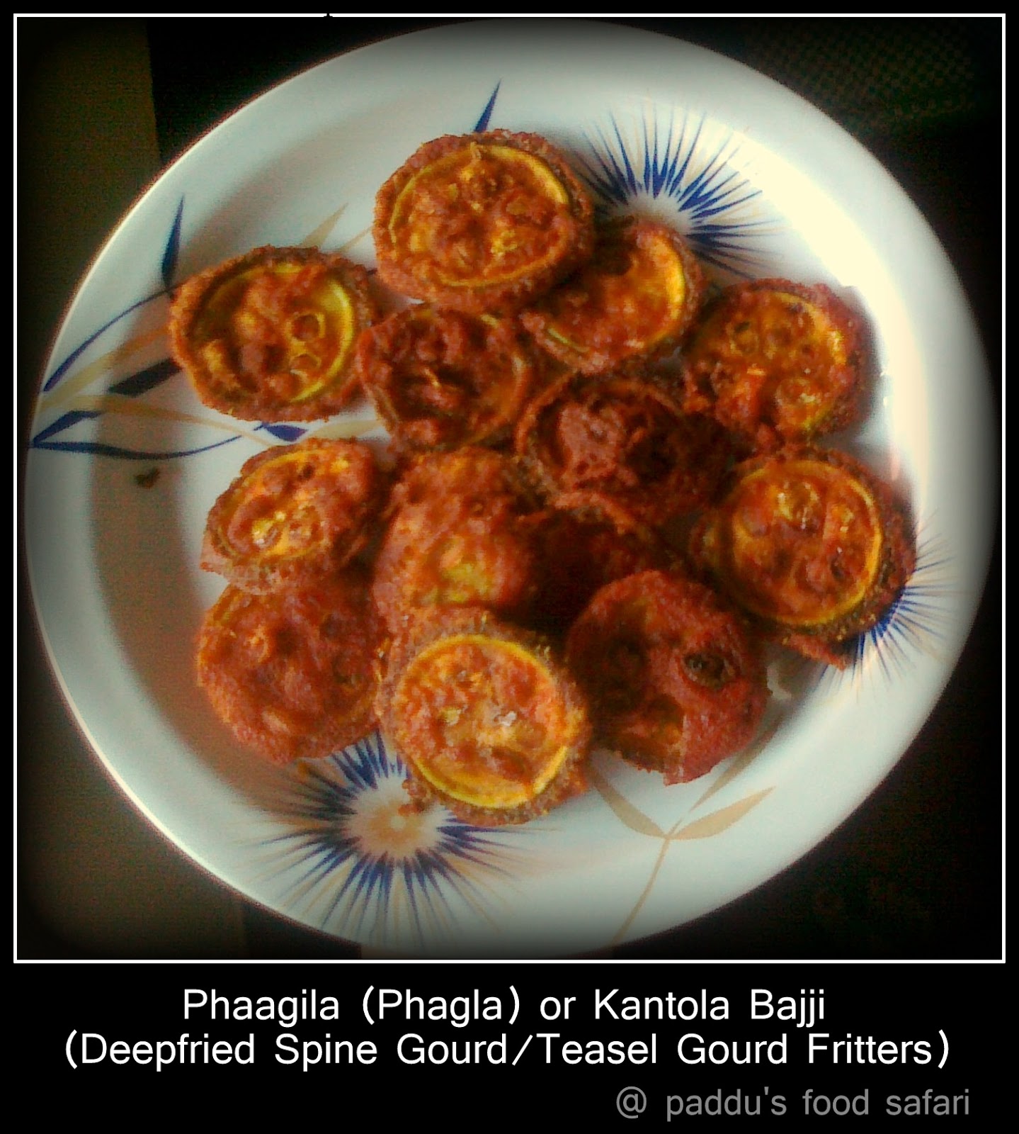 gHara javaN (Home Food) Spine Gourd/Teasel Gourd Fritters/Kantola Fry