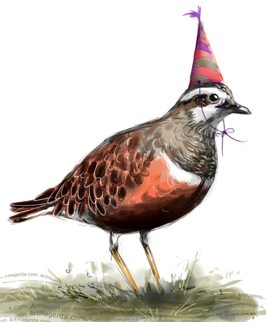 Party bird by Artmagenta