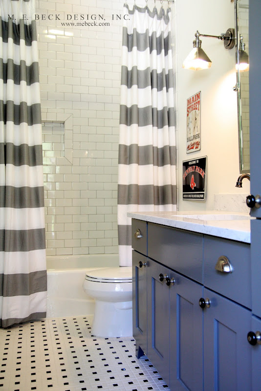 the kids' bath needs some style JONES DESIGN CO.