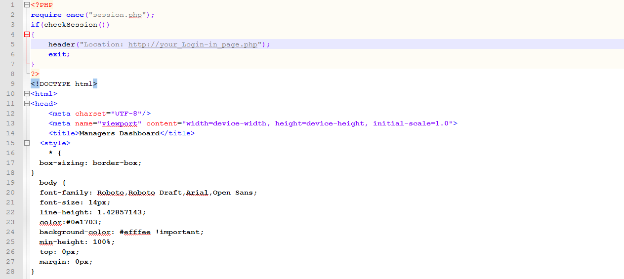 Login Password Protected Page using Sessions PHP Codispatch