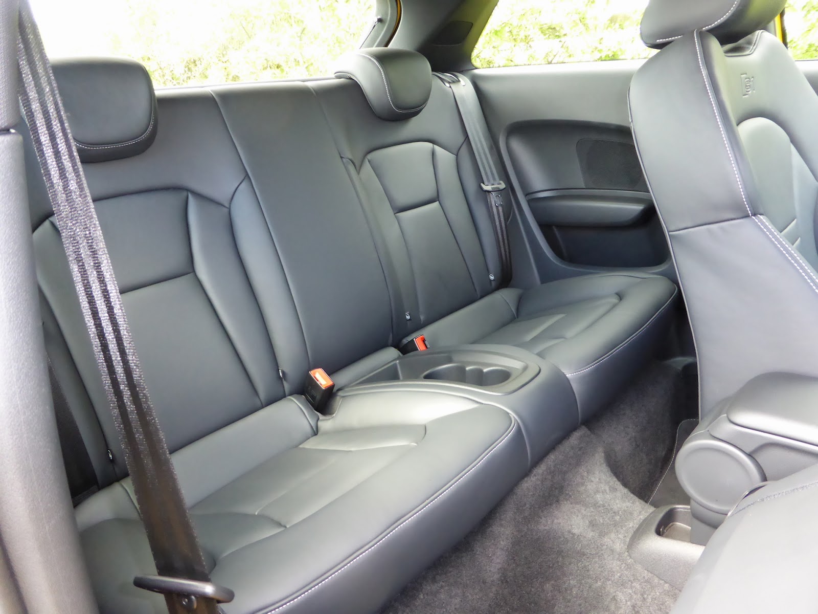 2014 Audi S1 rear seats