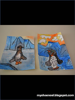 Learn and Grow Designs Website: Penguin Painting, Literacy Activities