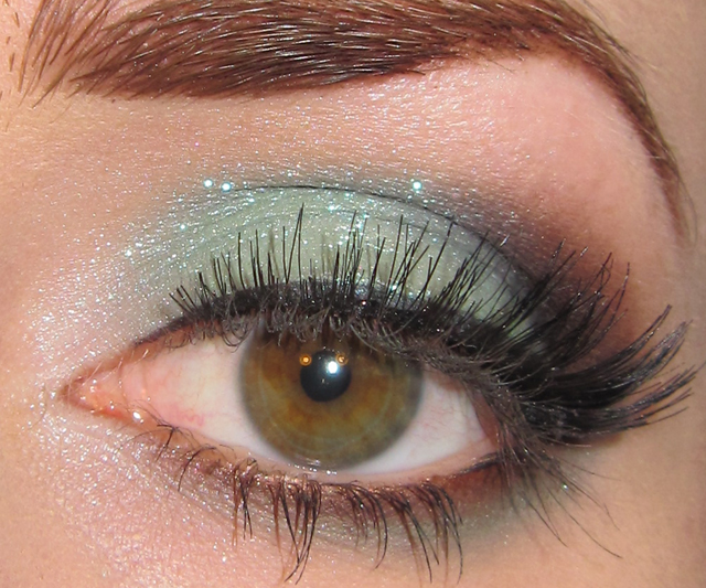 Glitter is my Crack Mint Chocolate Eye Makeup Look + Tutorial