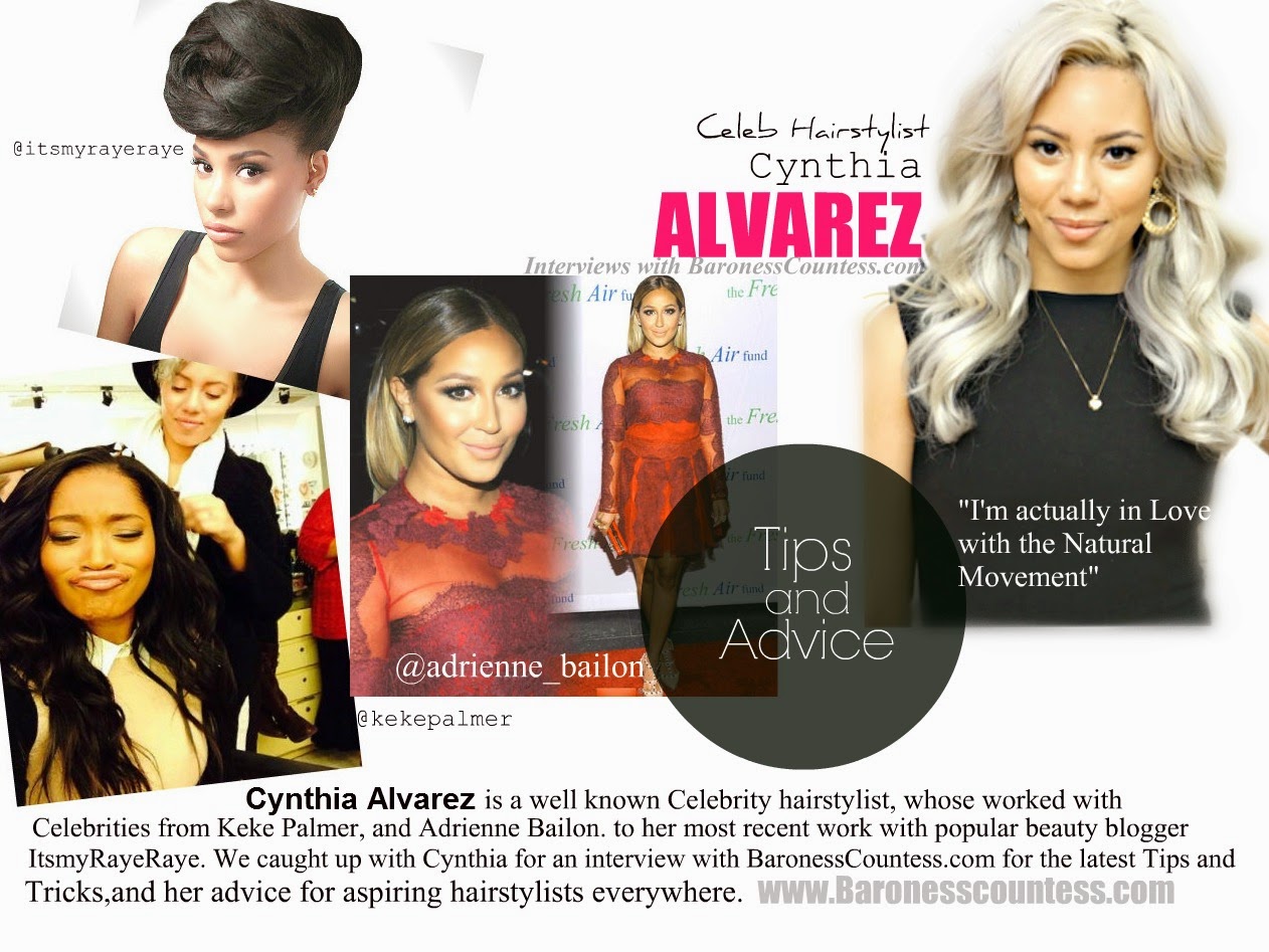 Ask The Experts Celebrity Hair Stylist Cynthia Alvarez Chats