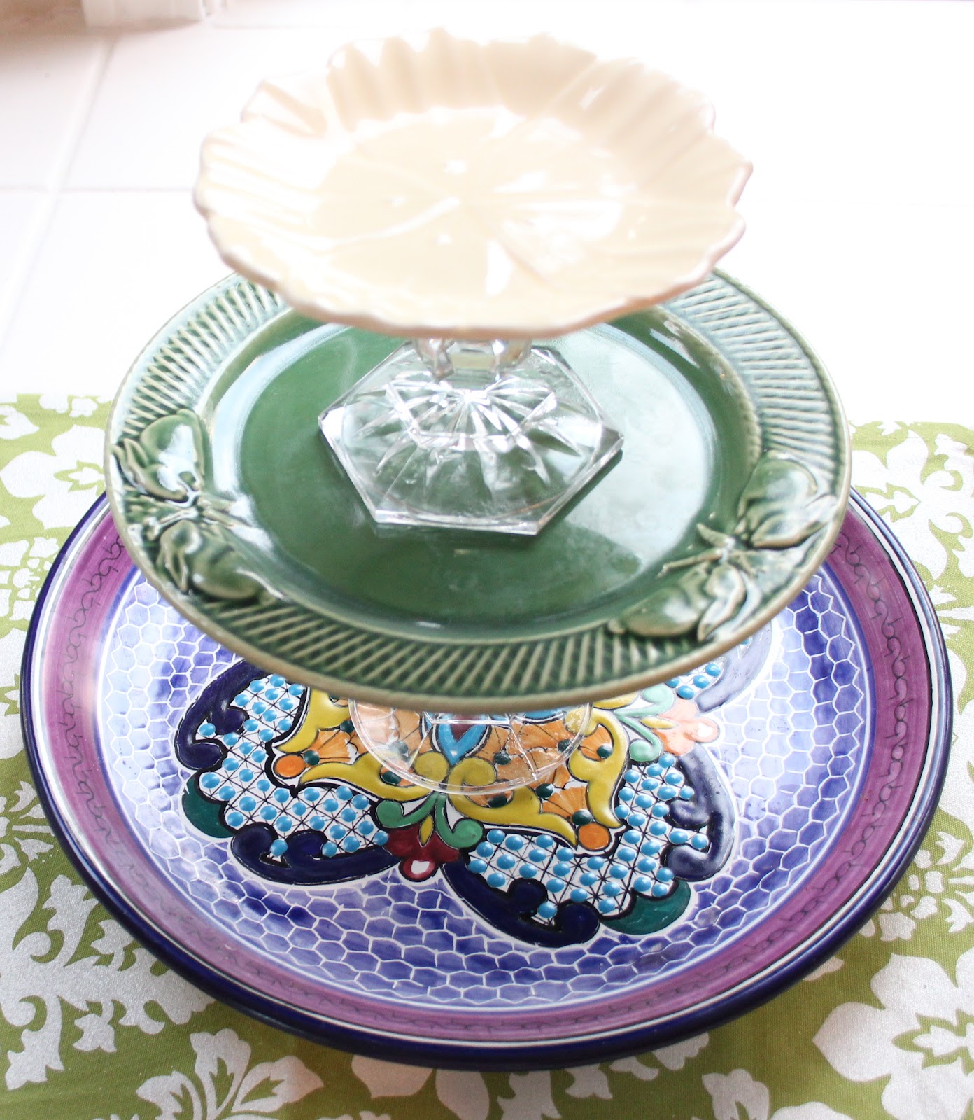 Temporary Tiered Dessert Plates Shine Your Light