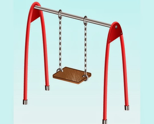 Childrens Swing using Clipping Masks and Blends Childrens Swing using Clipping Masks and Blends