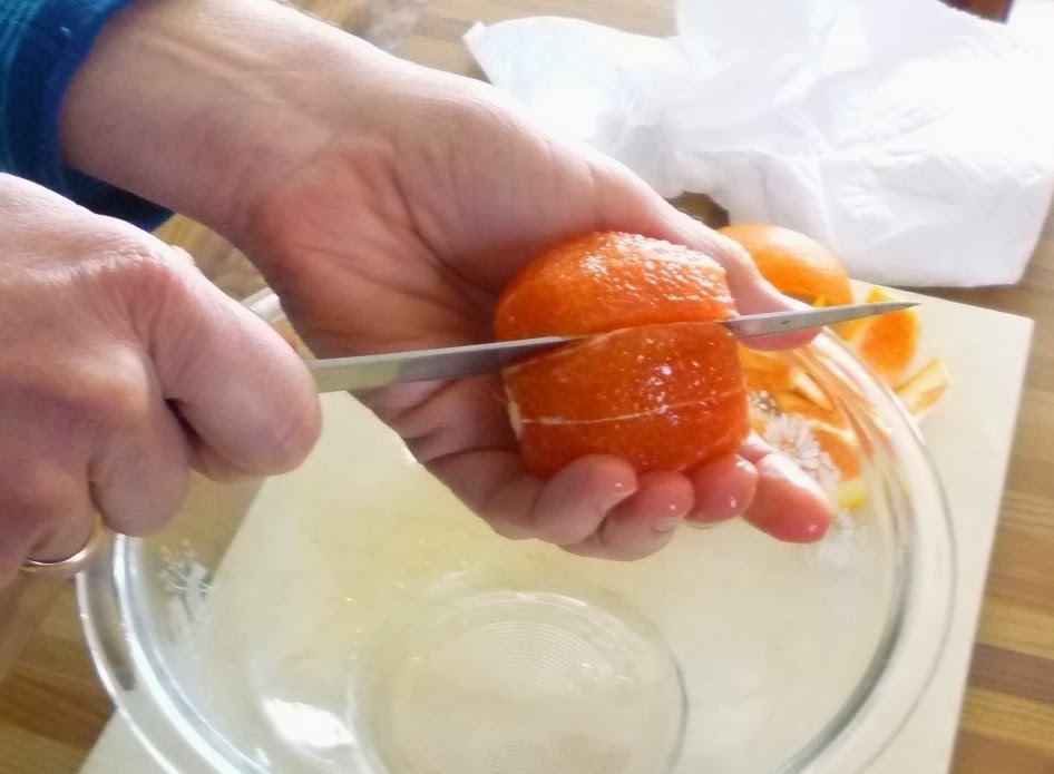 For Love of the Table Citrus & Avocado Salad with Green Olives