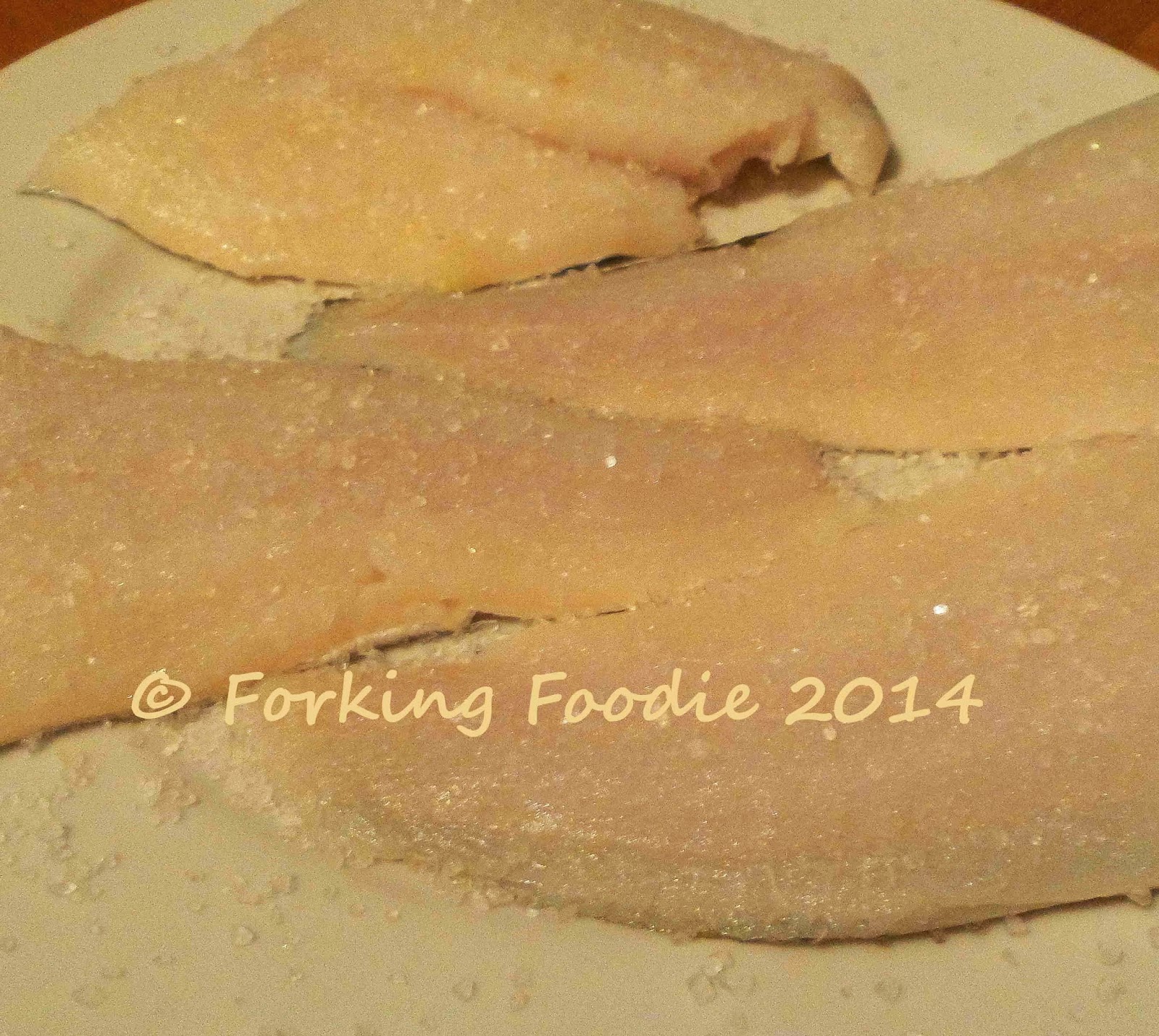 Forking Foodie Salt Cod how to quickly make your own 'Bacalao