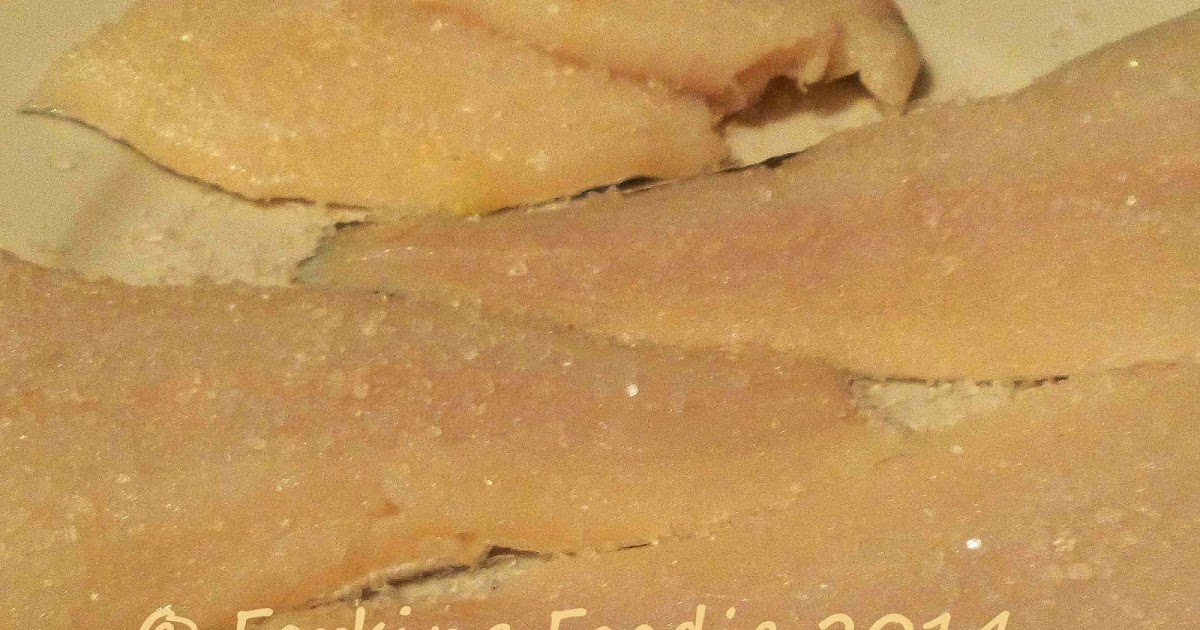 Forking Foodie Salt Cod how to quickly make your own 'Bacalao