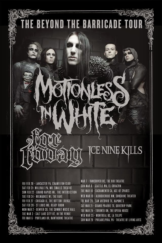 Motionless In White Announces New Tour NataliezWorld