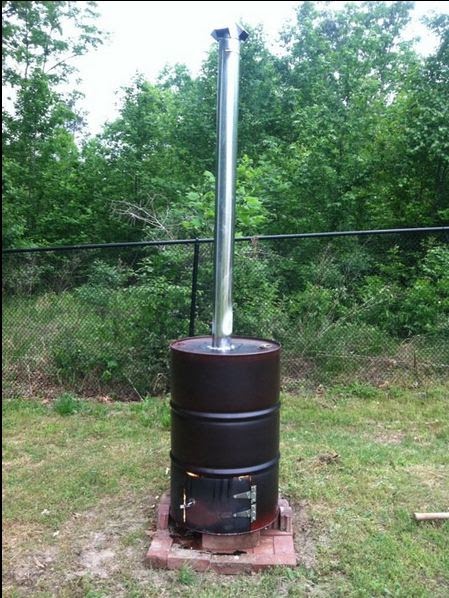 incinerator drum gallon 55 diy trash hard
