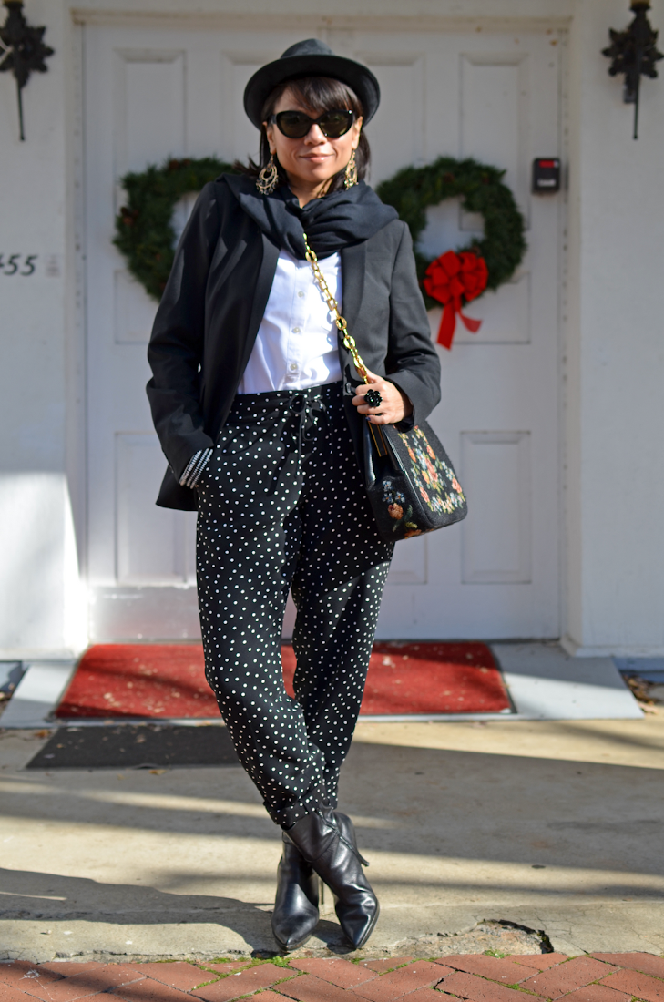 Polka Dots Pants Boy George Style Look