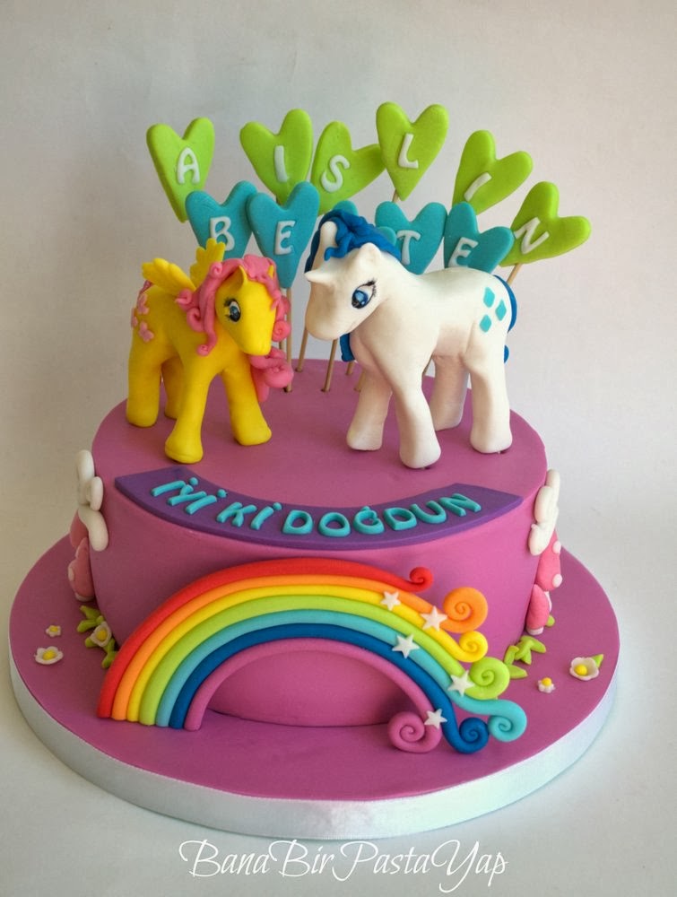My Little Pony Doğum günü Pastası