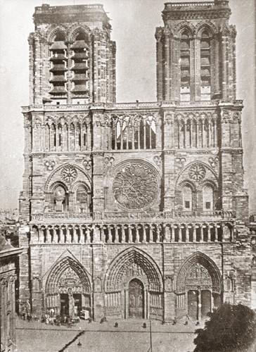 Check Out What Notre Dame Paris Looked Like  in 1840 