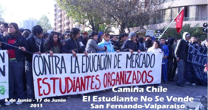 Camina Chile El Estudiante No Se Vende