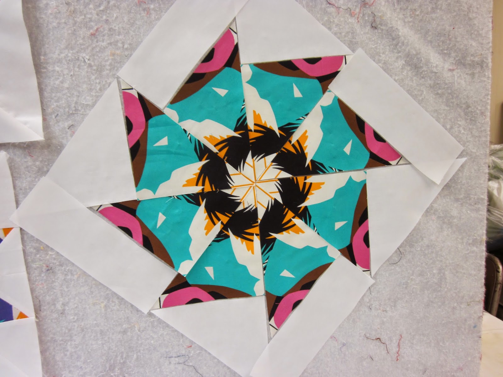 Jean's Quilting Page Kaleidoscope Fun, Stack n Whack style!