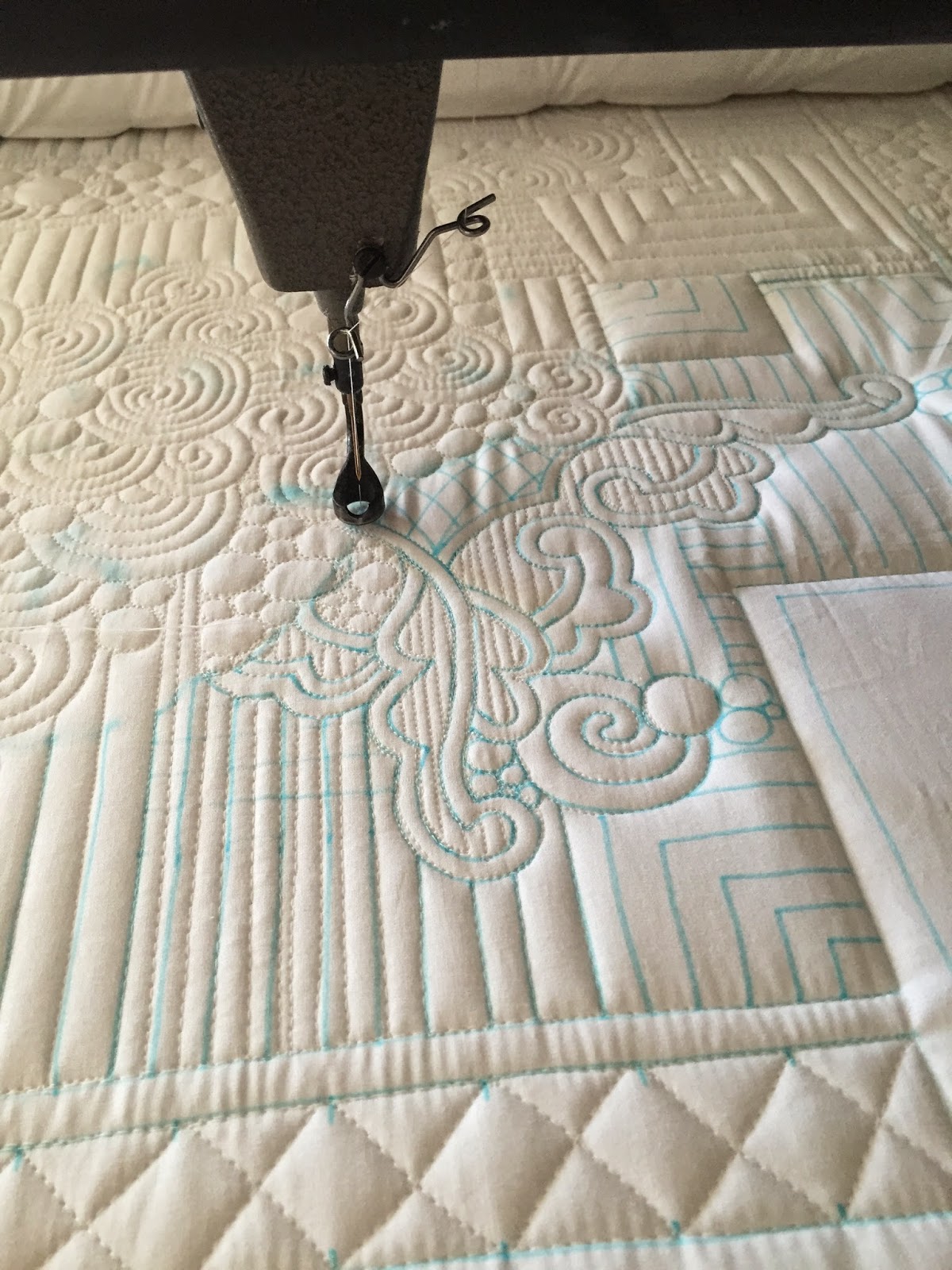 Krista Withers Quilting Class to Drawing