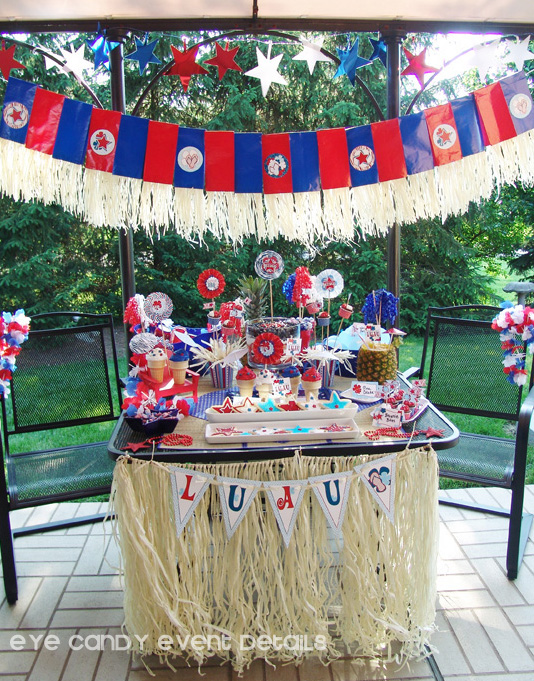 Eye Candy Creative Studio {HOWTO} Make a Grass Skirt Garland