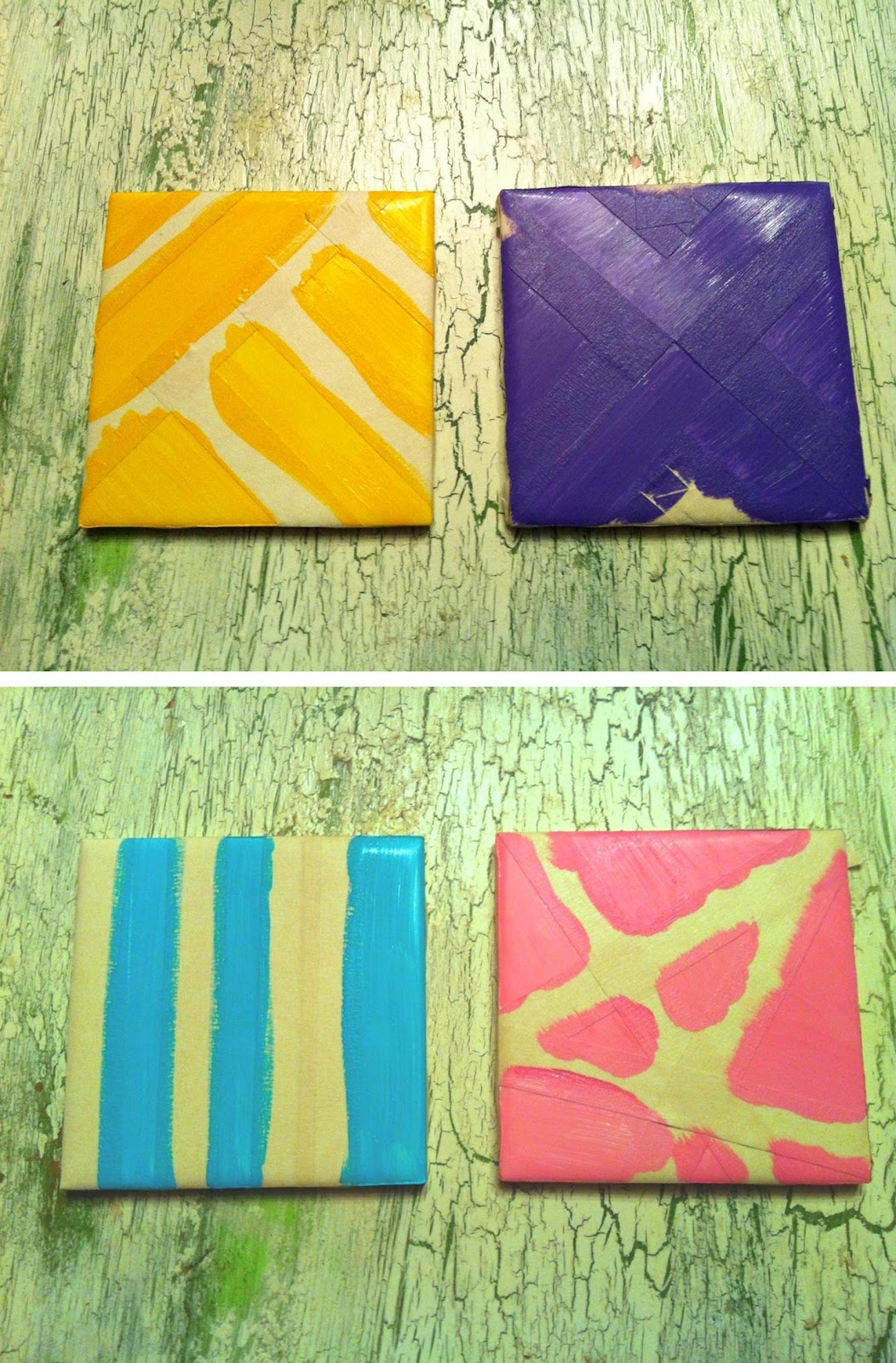 Pretty Penny DIY Painted Coasters