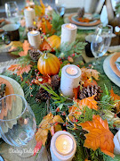 Autumn in the Mountains Tablescape