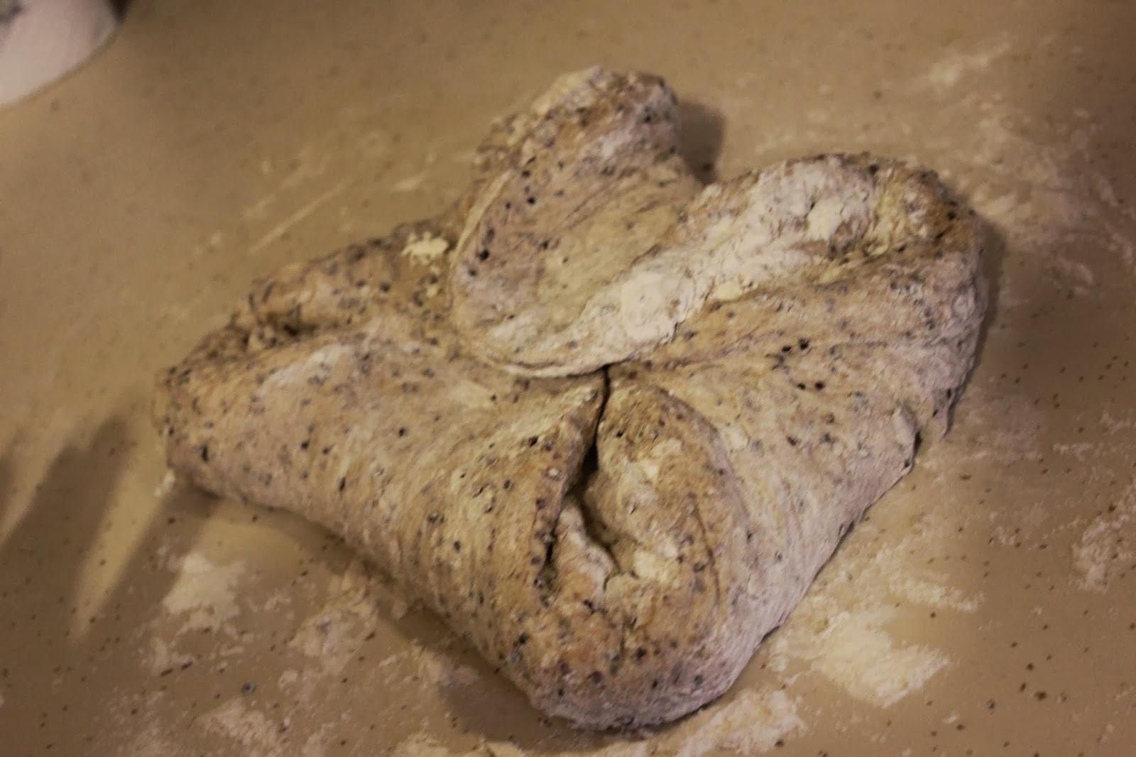 UnProcessing My World Dutch Oven Artisan Quinoa Bread