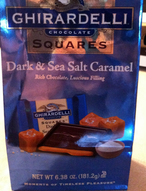 BROWNIES STUFFED WITH GHIRARDELLI CARAMEL & SEA SALT CHOCOLATES Hugs