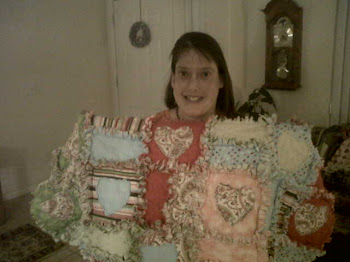 Ragidy Fringy Quilt my baby cousin