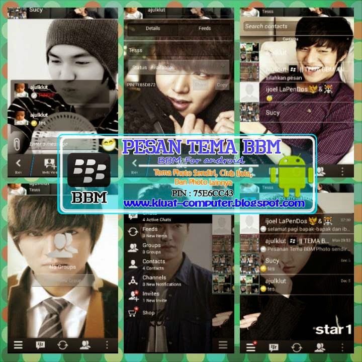 Multi BBM Lee Min Hoo Multi BBM Lee Min Hoo