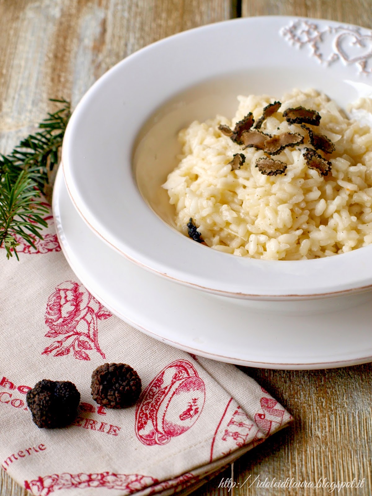 i dolci di laura Risotto al tartufo nero