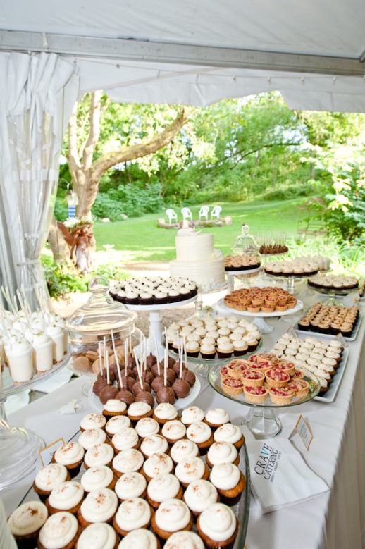 Minneapolis Outdoor Wedding Miniature Dessert Table Minneapolis Outdoor Wedding Miniature Dessert Table