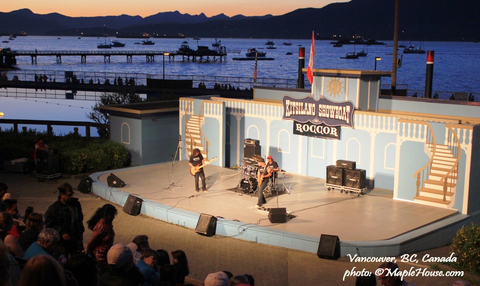 Living Vancouver Canada Kitsilano Showboat The most scenic and