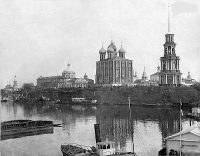 Рязанский кремль, фотография 19 века