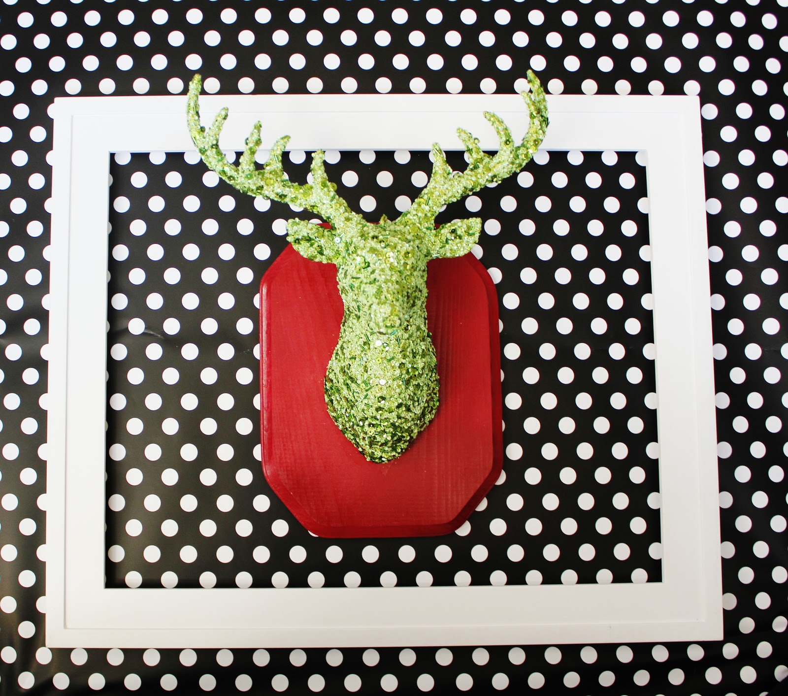 DIY Deer Head Christmas Decor Delightfully Noted