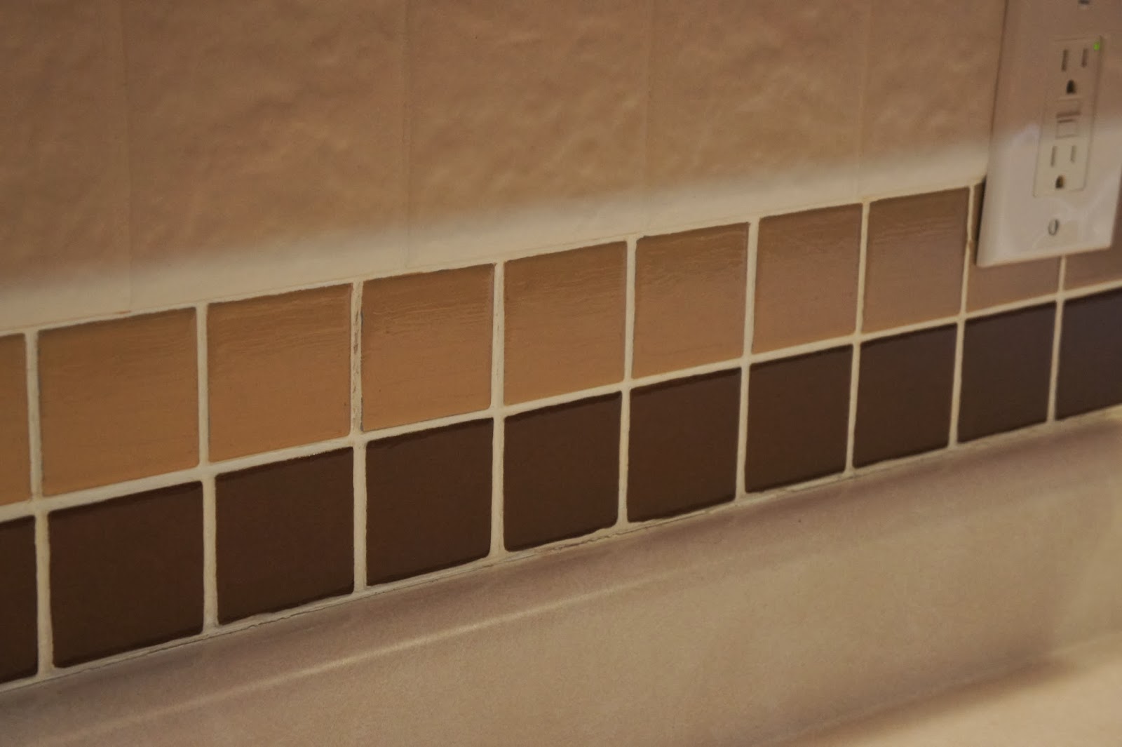 The Modern Housewife Painting Ceramic Tile