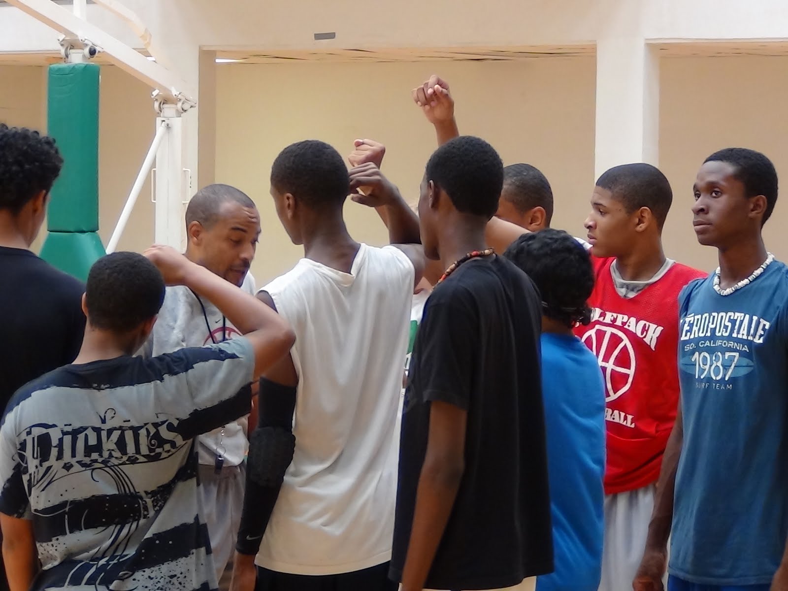 Elite Hoops Basketball Day 4 of NIKE Basketball Camp at Stockbridge