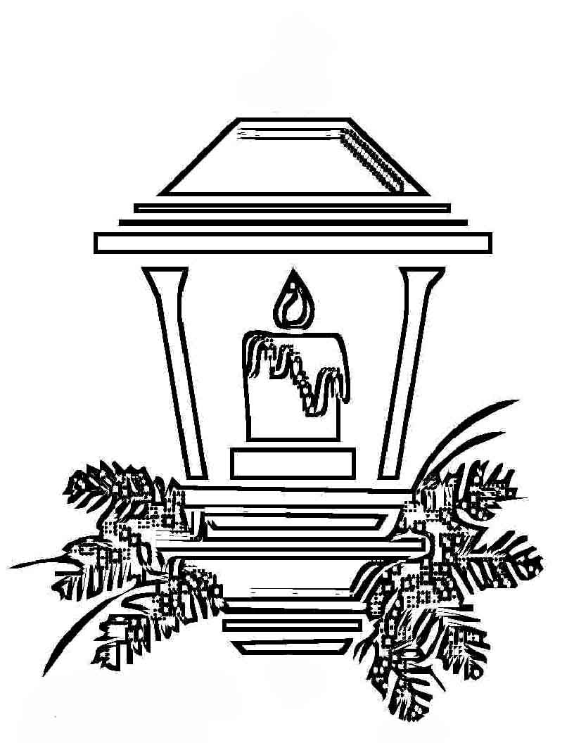 Candle Coloring Page Candle Coloring Page